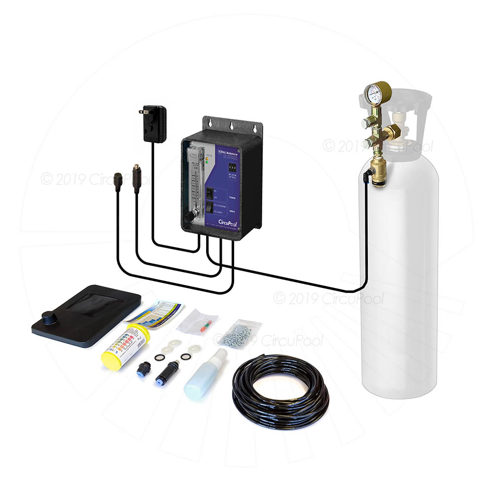 CircuPool TOTALBalance pH Control System with Patented CO2 Infusion Questions & Answers