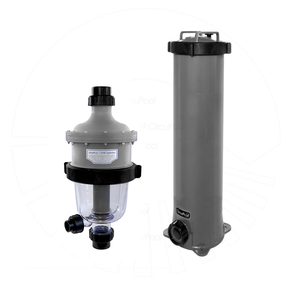 CircuPool® TWO-STAGE FILTER PACKAGE (Cartridge Filter and TJ-16 Pre-Filter) Questions & Answers