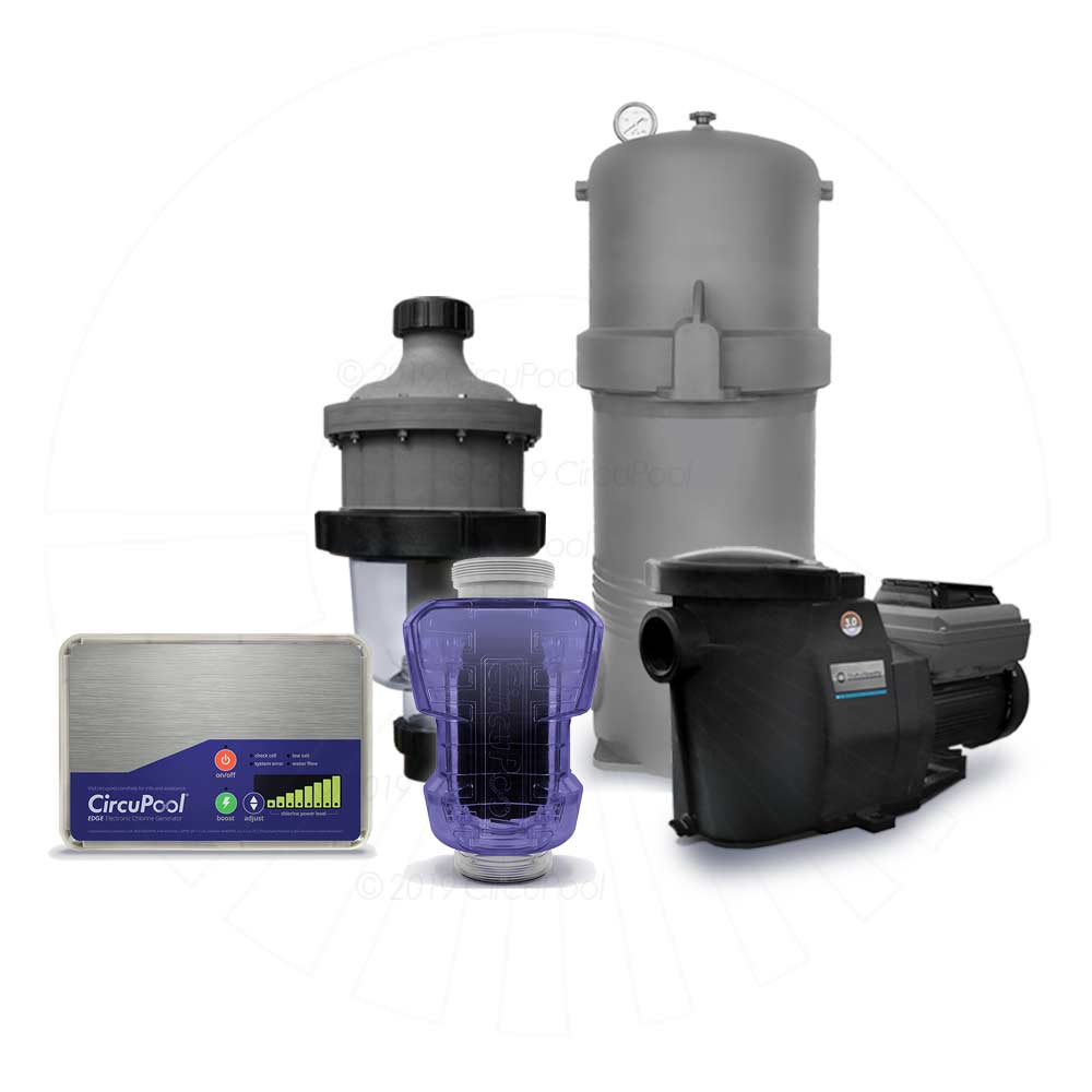 I currently have a Jandy saltwater system and I am looking to replace it with something that actually works.  Can you tell me what product would make sense to work with my Jandy system and work for my pool size (about 35,000 gallons)  Thanks