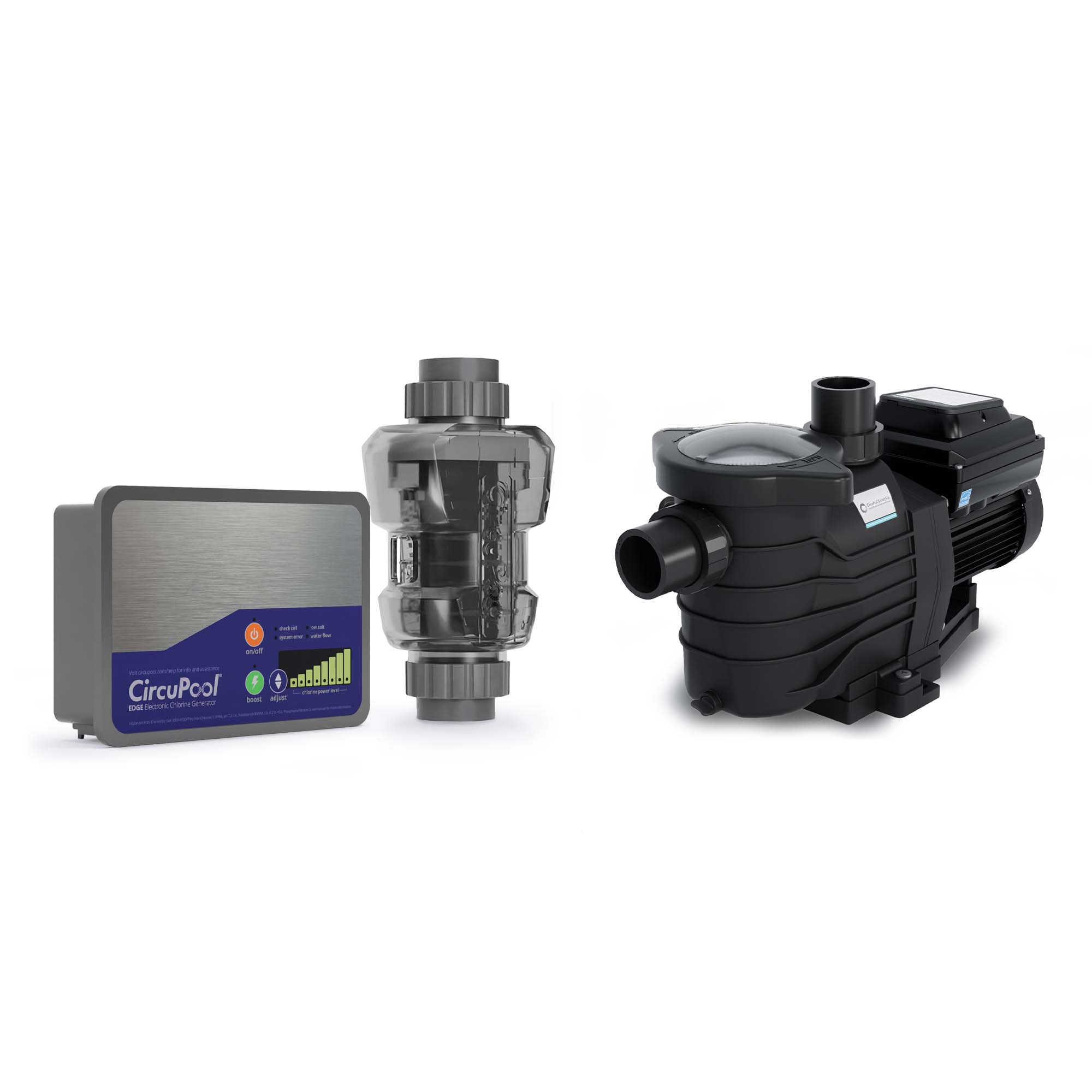 I'm installing a 16x32 inground pool, approx 30,000 gallons.  Instead of a chlorine pool, I'd like to make it salt water and looking at this unit.  Will this suffice my pool size.  No pump, filter are installed yet so now is the time for me to make this decision.