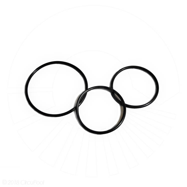 What are the specific sizes of each of the 3 O rings? Where does each of the 3 O rings go? What are the instructions for replacing an O rings? Are any other parts needed?